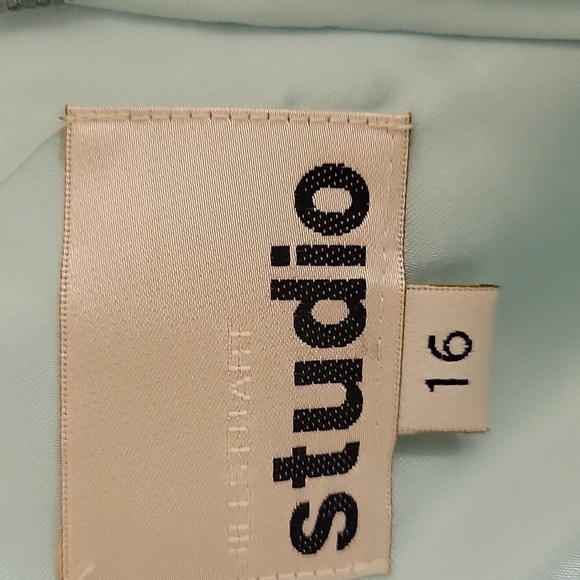 Studio Jill Stuart Light Blue Sleeveless Mini Dress, Womens Sz 16. New With Tags - Picture 5 of 7